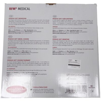 ADVYS REHAFORUM® Medical Coussin Pivotant Pegasus Soft Oreiller 1 pc(s) - Publicité ADVYS REHAFORUM® Medical Coussin Pivotant Pegasus Soft Oreiller 1 pc(s) - Publicité