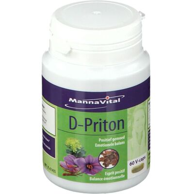 Mannavital D-Priton - Safran, B6, B12 - Complément alimentaire - Publicité Mannavital D-Priton - Safran, B6, B12 - Complément alimentaire - Publicité