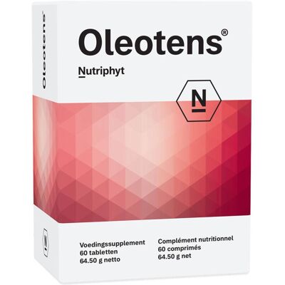 Nutriphyt Oleotens Soutien vasculaire à la feuille d'olivier - Complément alimentaire - Publicité Nutriphyt Oleotens Soutien vasculaire à la feuille d'olivier - Complément alimentaire - Publicité