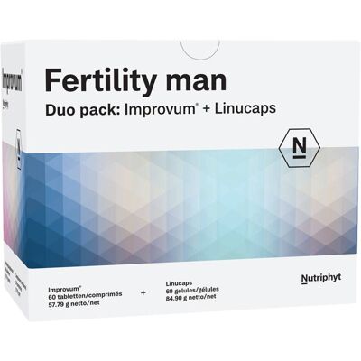Nutriphyt Fertilité Homme Pack Duo - Soutien Naturel et Ingrédients - Publicité Nutriphyt Fertilité Homme Pack Duo - Soutien Naturel et Ingrédients - Publicité