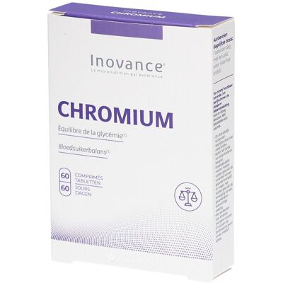 Inovance® CHROMIUM PLUS Comprimé(S) 60 pc(s) - Publicité Inovance® CHROMIUM PLUS Comprimé(S) 60 pc(s) - Publicité