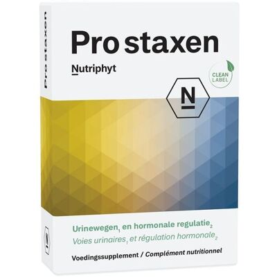 Nutriphyt Pro Staxen - Soutien Urinaire & Hormonale - 30 Capsules - Publicité Nutriphyt Pro Staxen - Soutien Urinaire & Hormonale - 30 Capsules - Publicité