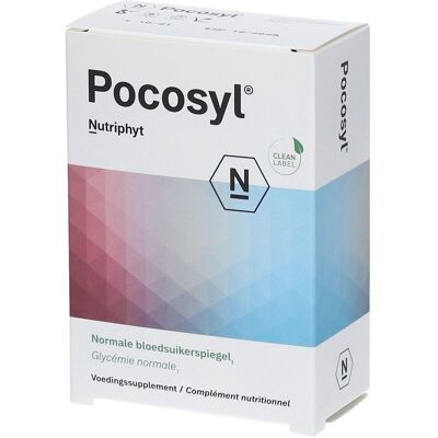 Nutriphyt Pocosyl - Soutient l'équilibre du sucre et des hormones - 60 capsules - Publicité Nutriphyt Pocosyl - Soutient l'équilibre du sucre et des hormones - 60 capsules - Publicité
