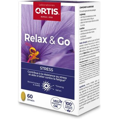 Ortis Relax & Go Comprimé(S) 4x15 pc(s) - Publicité Ortis Relax & Go Comprimé(S) 4x15 pc(s) - Publicité