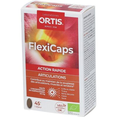 Ortis® FlexiCaps Comprimé(S) 45 pc(s) - Publicité Ortis® FlexiCaps Comprimé(S) 45 pc(s) - Publicité