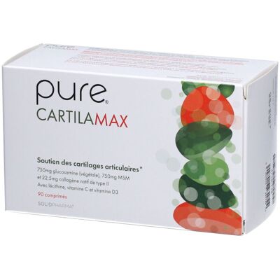 SOLIDPHARMA SOLIDPHARMA Cartilamax Pur - Supplément pour Cartilage - Publicité SOLIDPHARMA SOLIDPHARMA Cartilamax Pur - Supplément pour Cartilage - Publicité