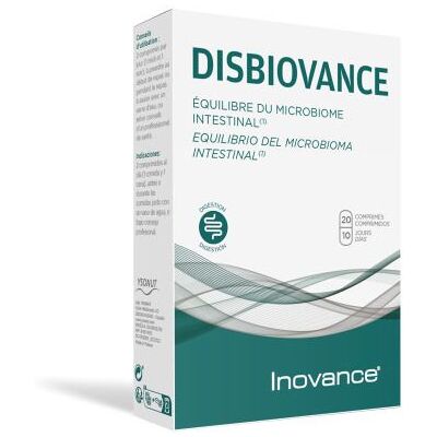 INOVANCE® D.S.B - Équilibre du microbiome intestinal Comprimé(S) 20 pc(s) - Publicité INOVANCE® D.S.B - Équilibre du microbiome intestinal Comprimé(S) 20 pc(s) - Publicité