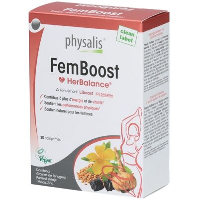 Physalis FemBoost Comprimé(S) 30 pc(s) - Publicité Physalis FemBoost Comprimé(S) 30 pc(s) - Publicité