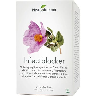PHYTOPHARMA Infectblocker Comprimé(S) Pelliculé(S) 60 pc(s) - Publicité PHYTOPHARMA Infectblocker Comprimé(S) Pelliculé(S) 60 pc(s) - Publicité