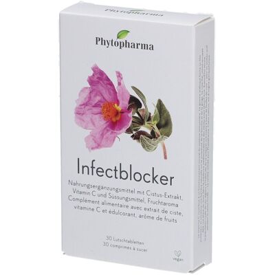PHYTOPHARMA Infectblocker Comprimé(S) Pelliculé(S) 30 pc(s) - Publicité PHYTOPHARMA Infectblocker Comprimé(S) Pelliculé(S) 30 pc(s) - Publicité