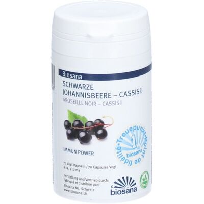 BIOSANA Groseille noire Capsule(S) 70 pc(s) - Publicité BIOSANA Groseille noire Capsule(S) 70 pc(s) - Publicité
