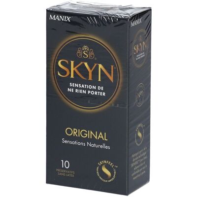 Préservatifs Skyn Original Manix - 10 pièces - Sensation naturelle - Publicité Préservatifs Skyn Original Manix - 10 pièces - Sensation naturelle - Publicité