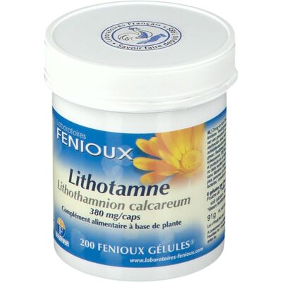 Fenioux Lithotamne 200 Gélules - Complément Alimentaire - Publicité Fenioux Lithotamne 200 Gélules - Complément Alimentaire - Publicité