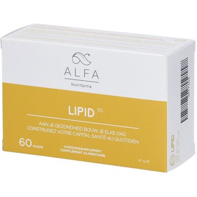 ALFA LIPID - Capsules - 60 pcs - Publicité ALFA LIPID - Capsules - 60 pcs - Publicité