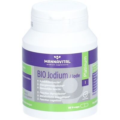 Mannavital Iode Platinum Capsule(S) 90 pc(s) - Publicité Mannavital Iode Platinum Capsule(S) 90 pc(s) - Publicité