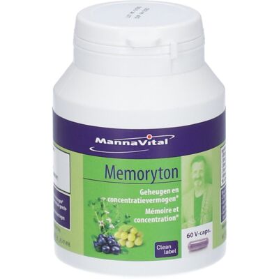 Mannavital Memortyon Capsule(S) 60 pc(s) - Publicité Mannavital Memortyon Capsule(S) 60 pc(s) - Publicité
