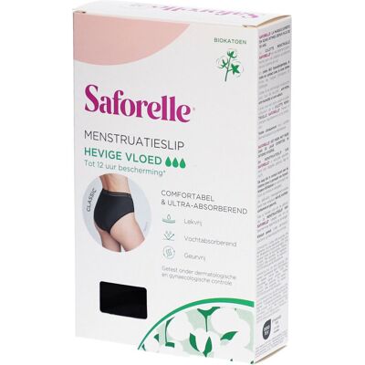 Saforelle Culotte Menstruelle Flux Abondant Taille 48 1 pc(s) - Publicité Saforelle Culotte Menstruelle Flux Abondant Taille 48 1 pc(s) - Publicité