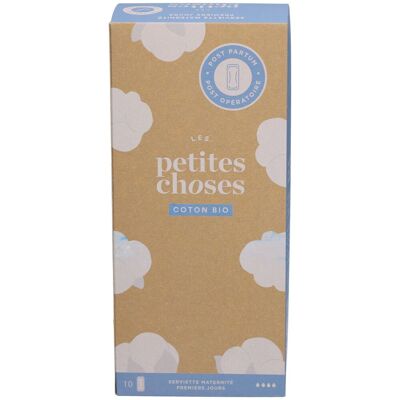Les Petites Choses Serviettes Hygiéniques Post-Partum Bio - Publicité Les Petites Choses Serviettes Hygiéniques Post-Partum Bio - Publicité