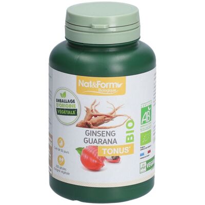 Nat & Form Nat&Form GINSENG GUARANA Capsule(S) 200 pc(s) - Publicité Nat & Form Nat&Form GINSENG GUARANA Capsule(S) 200 pc(s) - Publicité