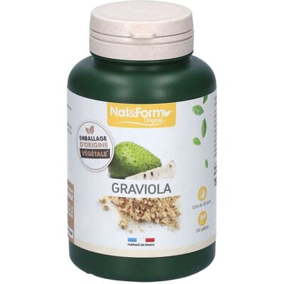 Nat & Form Nat&Form GRAVIOLA Capsule - Complément - Publicité Nat & Form Nat&Form GRAVIOLA Capsule - Complément - Publicité