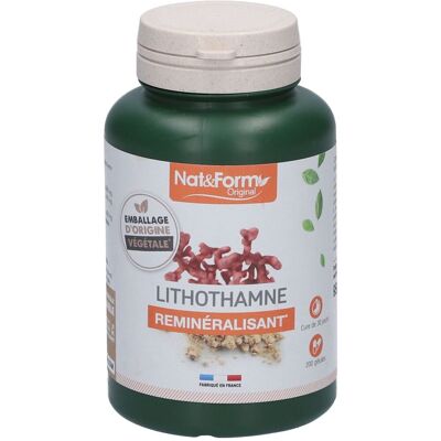 Nat & Form Lithothamne Supplément de Calcium - Complément Alimentaire - Publicité Nat & Form Lithothamne Supplément de Calcium - Complément Alimentaire - Publicité
