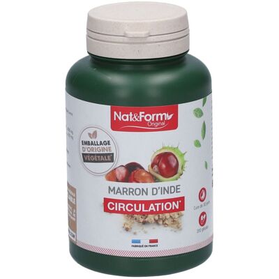 Nat & Form Nat&Form MARRON D'INDE Capsule(S) 200 pc(s) - Publicité Nat & Form Nat&Form MARRON D'INDE Capsule(S) 200 pc(s) - Publicité