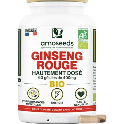 amoseeds GINSENG ROUGE BIO, HAUTEMENT DOSÉ Capsule(S) 90 pc(s) - Publicité amoseeds GINSENG ROUGE BIO, HAUTEMENT DOSÉ Capsule(S) 90 pc(s) - Publicité