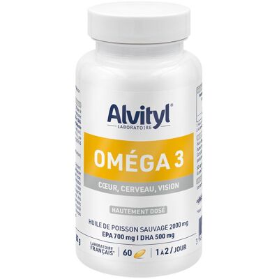 Alvityl Oméga 3 Capsule(S) 60 pc(s) - Publicité Alvityl Oméga 3 Capsule(S) 60 pc(s) - Publicité