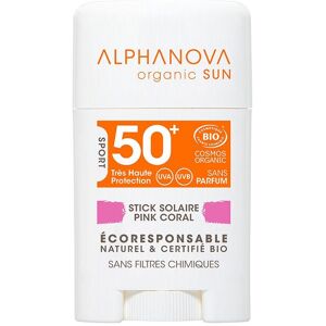 Alphanova STICK SOLAIRE ROSE TRÈS HAUTE PROTECTION VISAGE SPF50+ Stick(S) 12 g - Publicité Alphanova STICK SOLAIRE ROSE TRÈS HAUTE PROTECTION VISAGE SPF50+ Stick(S) 12 g - Publicité