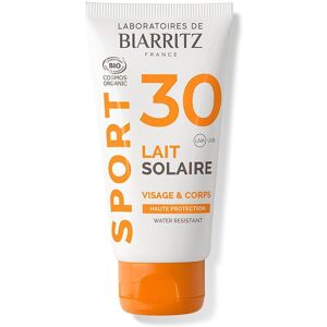 Laboratoires de Biarritz Lait Solaire Sport SPF30 50 ml - Publicité Laboratoires de Biarritz Lait Solaire Sport SPF30 50 ml - Publicité