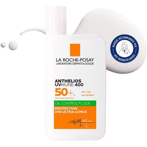 La Roche Posay Anthelios UV-mune 400 Fluide Contrôle Huile SPF50+ (50ml) - Publicité La Roche Posay Anthelios UV-mune 400 Fluide Contrôle Huile SPF50+ (50ml) - Publicité