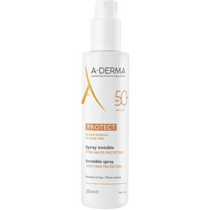 A-Derma Protect SPF 50+ Spray - Protection Solaire & Hydratation - Publicité A-Derma Protect SPF 50+ Spray - Protection Solaire & Hydratation - Publicité