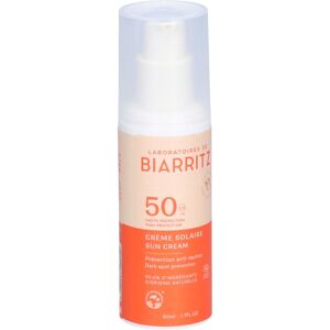 LABORATOIRES DE BIARRITZ Crème Solaire Visage SPF50 50 ml - Publicité LABORATOIRES DE BIARRITZ Crème Solaire Visage SPF50 50 ml - Publicité