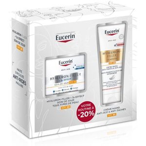 EUCERIN Hyaluron-Filler Elasticity Soin de Jour SPF30 + Crème Mains Anti-Taches & Anti-Âge Set(S) 1 pc(s) - Publicité EUCERIN Hyaluron-Filler Elasticity Soin de Jour SPF30 + Crème Mains Anti-Taches & Anti-Âge Set(S) 1 pc(s) - Publicité