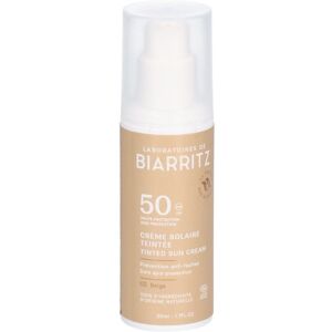 Laboratoires de Biarritz Crème solaire teintée SPF50 - Beige Maquillage 50 ml - Publicité Laboratoires de Biarritz Crème solaire teintée SPF50 - Beige Maquillage 50 ml - Publicité