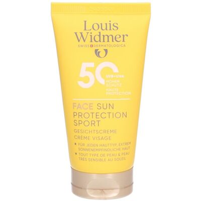 Louis Widmer - Protection solaire visage Sport SPF50 - Publicité Louis Widmer - Protection solaire visage Sport SPF50 - Publicité