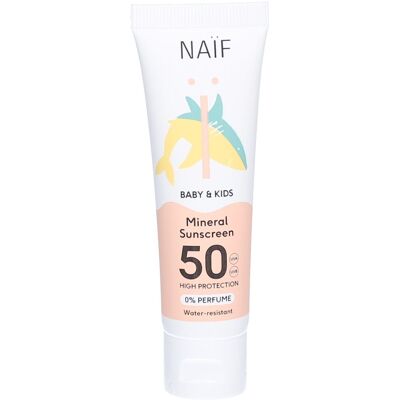 pdmtobemaintained Naïf Mineral Sunscreen - SPF50 Crème Protection Solaire 30 ml - Publicité pdmtobemaintained Naïf Mineral Sunscreen - SPF50 Crème Protection Solaire 30 ml - Publicité