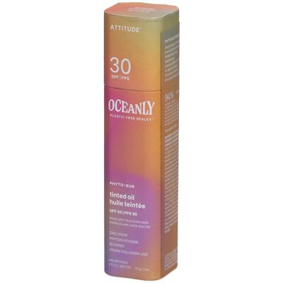 Attitude Oceanly Phyto Sun Huile Teintée SPF 30 g - Publicité Attitude Oceanly Phyto Sun Huile Teintée SPF 30 g - Publicité