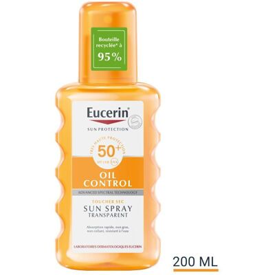 Eucerin Sun Sensitive Protect SPF50+ Spray - Protection solaire pour peau sensible - Publicité Eucerin Sun Sensitive Protect SPF50+ Spray - Protection solaire pour peau sensible - Publicité