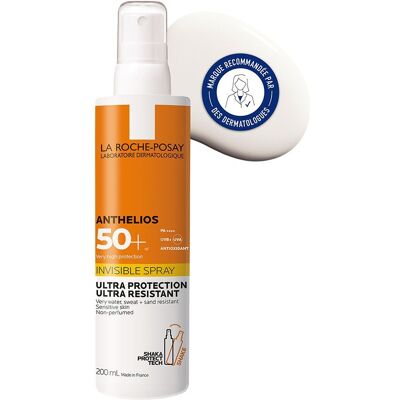 La Roche Posay Anthelios SHAKA spray solaire protecteur SPF 50+ (200 ml) - Publicité La Roche Posay Anthelios SHAKA spray solaire protecteur SPF 50+ (200 ml) - Publicité