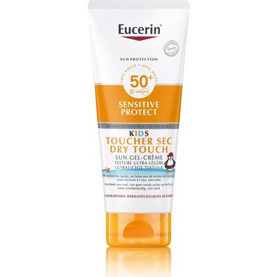 Eucerin Sun Sensitive Protect Kids SPF 50 Gel-Cream - Protection solaire - Publicité Eucerin Sun Sensitive Protect Kids SPF 50 Gel-Cream - Protection solaire - Publicité