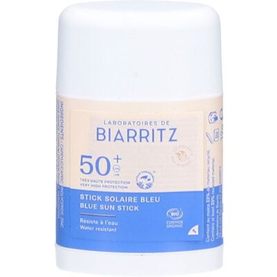 LABORATOIRES DE BIARRITZ Stick Solaire Bleu SPF50+ Stick(S) 12 g - Publicité LABORATOIRES DE BIARRITZ Stick Solaire Bleu SPF50+ Stick(S) 12 g - Publicité