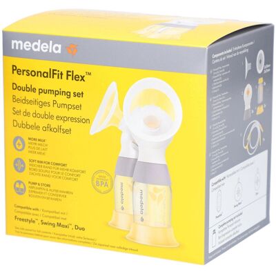 Kit de double pompage Medela Classic PersonalFit Flex - Kit de pompage - Publicité Kit de double pompage Medela Classic PersonalFit Flex - Kit de pompage - Publicité