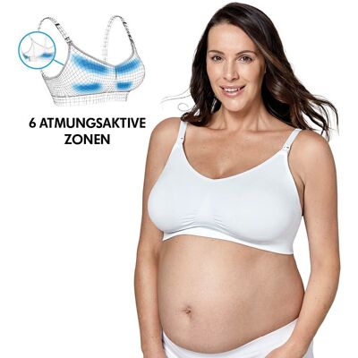 cm_main_brand_2276 medela Keep Cool™ Soutien-gorge de grossesse et d'allaitement ultra confortable blanc, taille M Bustier 1 pc(s) - Publicité cm_main_brand_2276 medela Keep Cool™ Soutien-gorge de grossesse et d'allaitement ultra confortable blanc, taille M Bustier 1 pc(s) - Publicité
