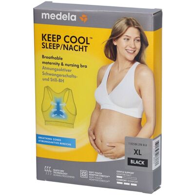 cm_main_brand_2276 Medela Keep Cool™ Sleep/Night Soutien-gorge de maternité taille XL noir Autre 1 pc(s) - Publicité cm_main_brand_2276 Medela Keep Cool™ Sleep/Night Soutien-gorge de maternité taille XL noir Autre 1 pc(s) - Publicité