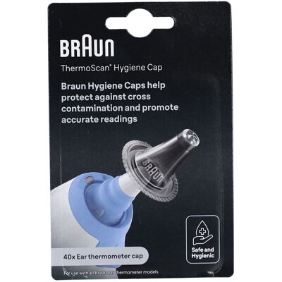 Braun Thermoscan Embouts Jetables LF40 Accessoire(S) 40 pc(s) - Publicité Braun Thermoscan Embouts Jetables LF40 Accessoire(S) 40 pc(s) - Publicité