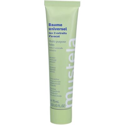 Mustela BIO Baume Universel aux 3 Extraits d'Avocat Famille 75 ml - Publicité Mustela BIO Baume Universel aux 3 Extraits d'Avocat Famille 75 ml - Publicité