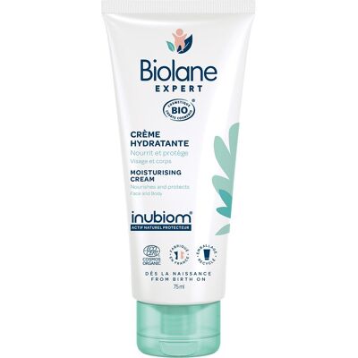 Biolane Expert - Crème Hydratante Bio Peaux Sensibles 75ml Pour La Peau 75 ml - Publicité Biolane Expert - Crème Hydratante Bio Peaux Sensibles 75ml Pour La Peau 75 ml - Publicité