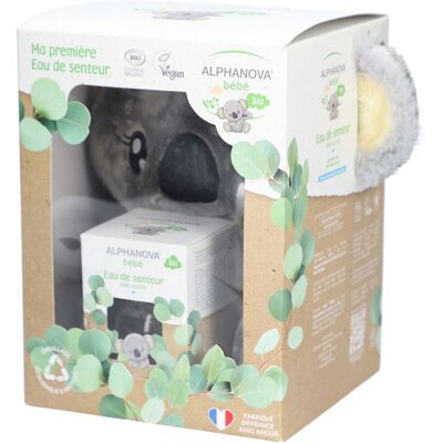 Alphanova Bébé Coffret Ma Première Eau de Senteur Bio 50ml + Peluche Crème 50 ml - Publicité Alphanova Bébé Coffret Ma Première Eau de Senteur Bio 50ml + Peluche Crème 50 ml - Publicité