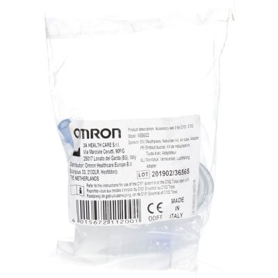 Kit de Rechange Nebuliseur OMRON C102 - Adultes & Enfants - Publicité Kit de Rechange Nebuliseur OMRON C102 - Adultes & Enfants - Publicité